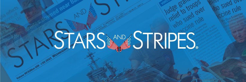 Stars and Stripes Pacific's banner
