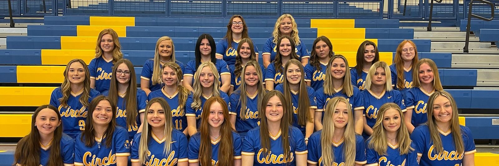 Circle Softball banner