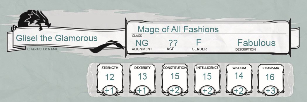 Glisel the Glamorous banner