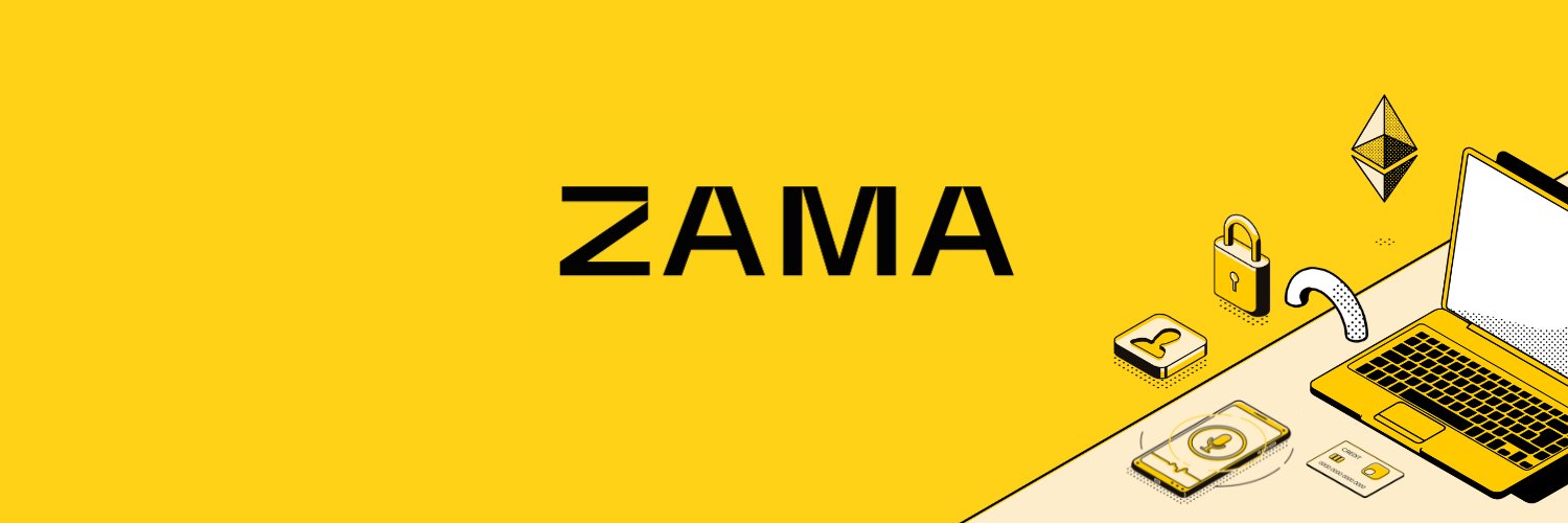 Zama 🟨 Profile Banner