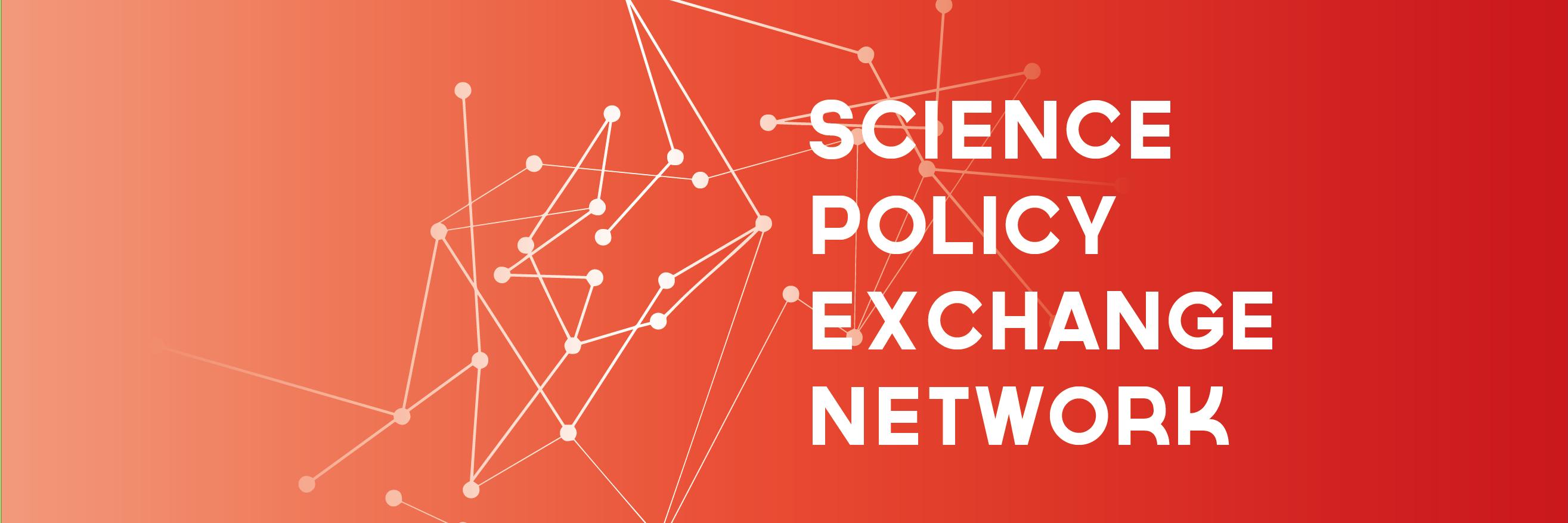Science Policy Exchange Network - SciPEN banner