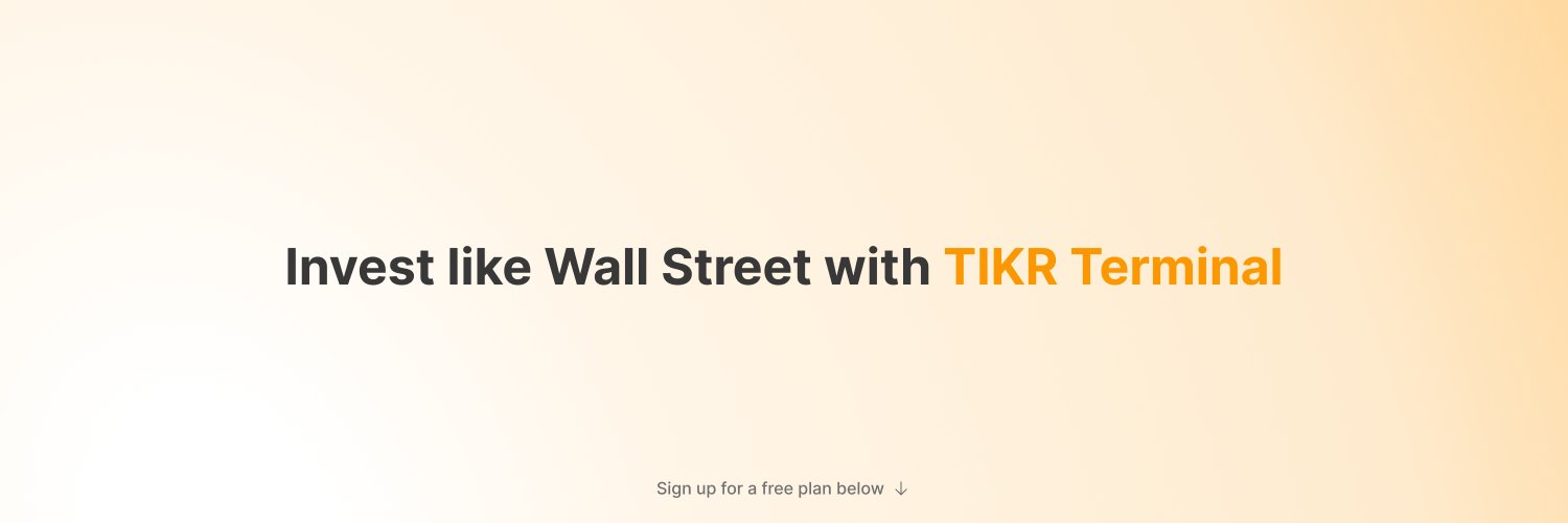 TIKR Profile Banner