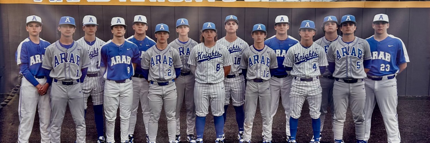 Arab High School Baseball banner