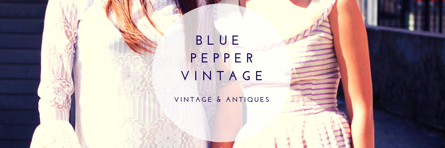 Blue Pepper Vintage banner