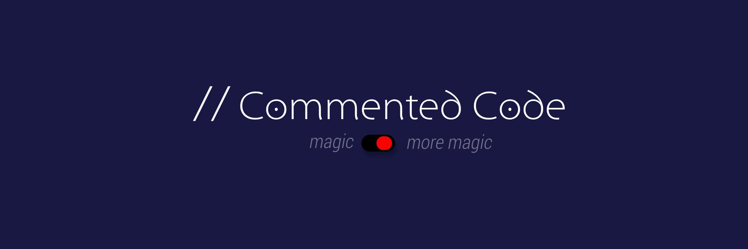 commentedcode's profile banner image