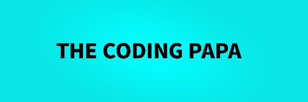 TheCodingPapa Profile Banner