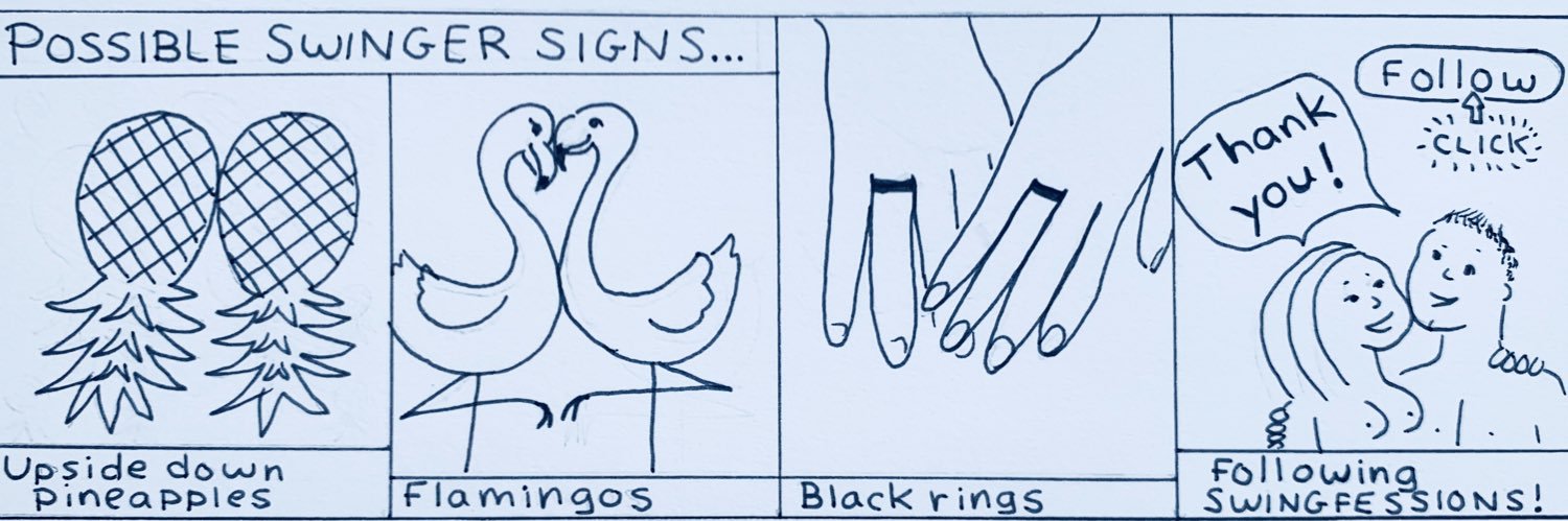 Swingfessions Swinger Comic banner