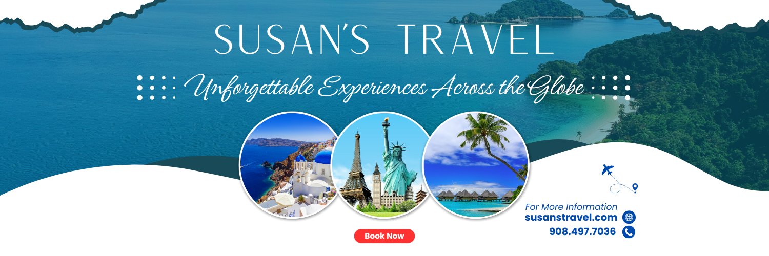 Susan's Travel banner