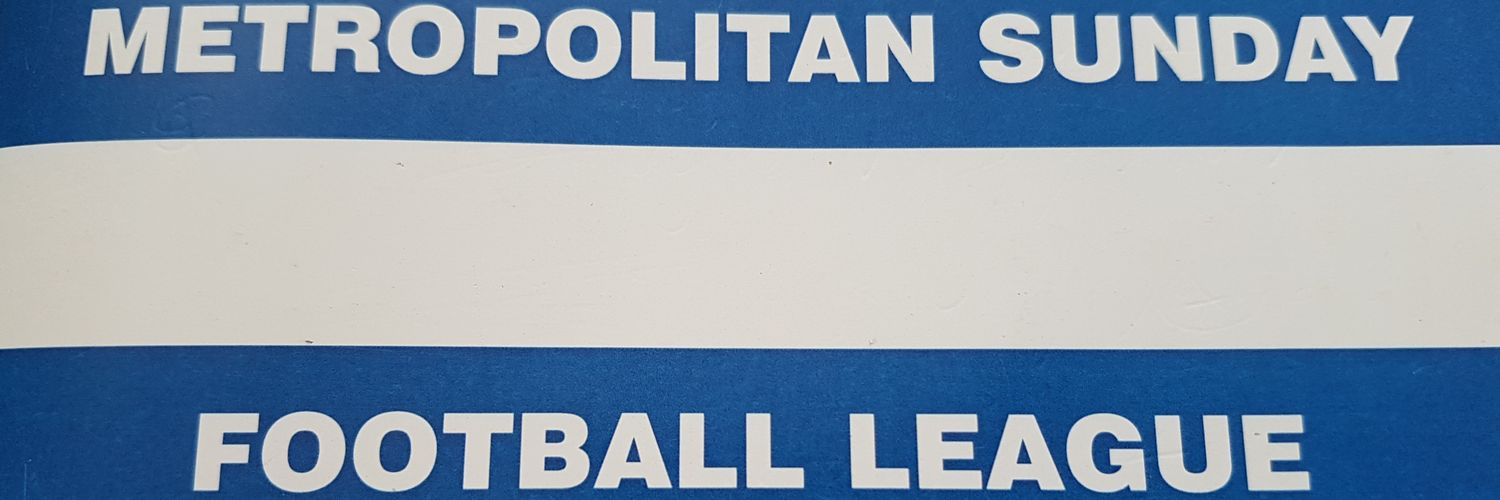 Metropolitan Sunday Football League banner