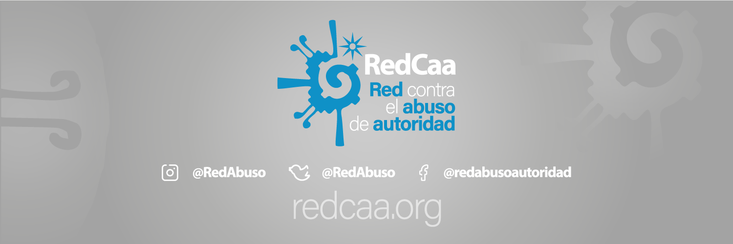 RedCaa / Red contra el abuso de autoridad banner