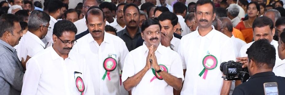 A.C. Shanmugam banner