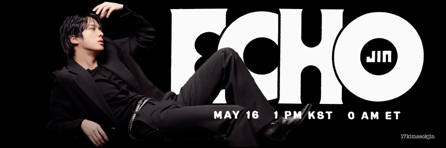 SeokjinArticle is HAPPYECHO🩷🩵💛 (semi IA) banner