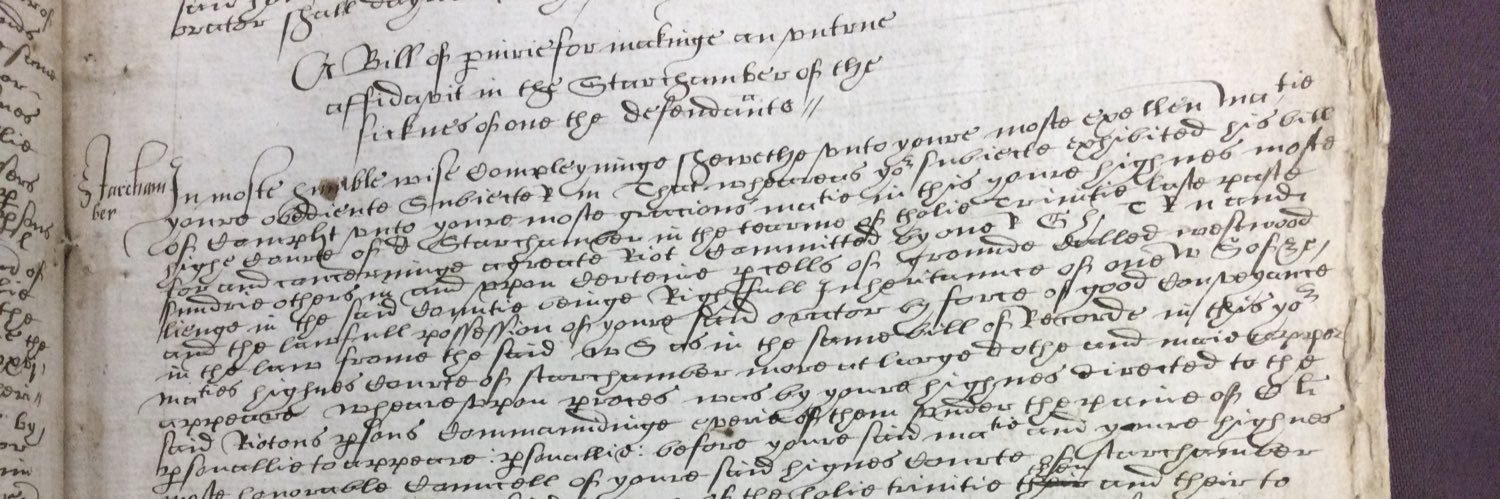 Northumberland & Durham historical docs banner