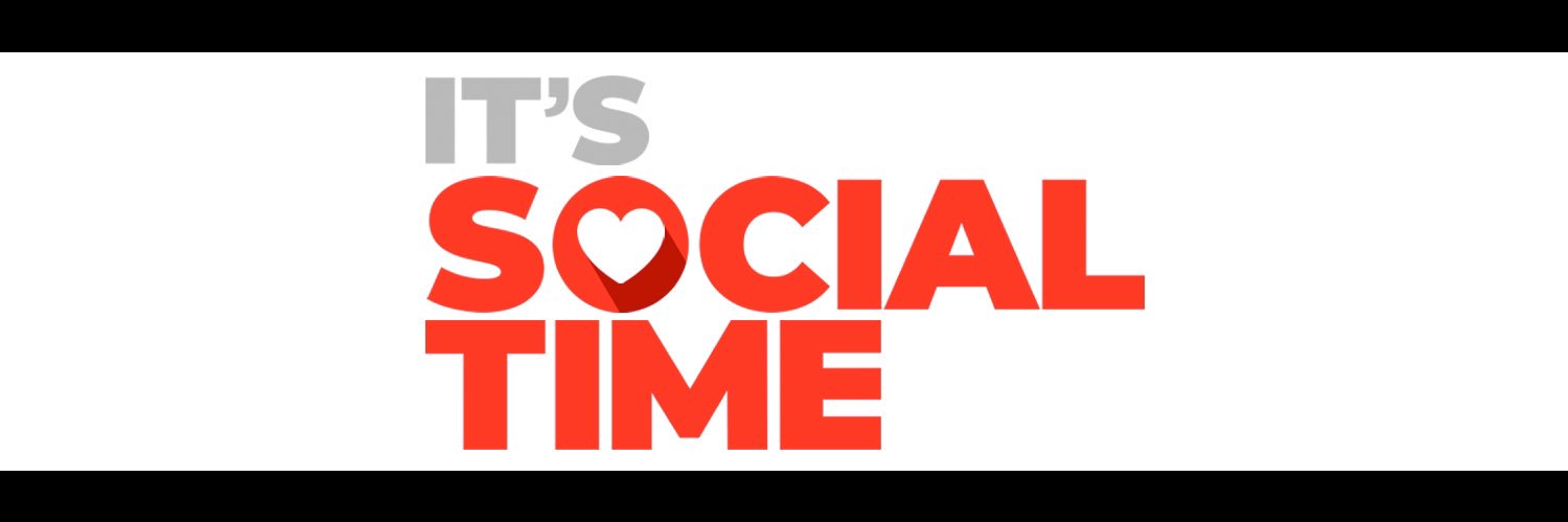 It's Social Time banner