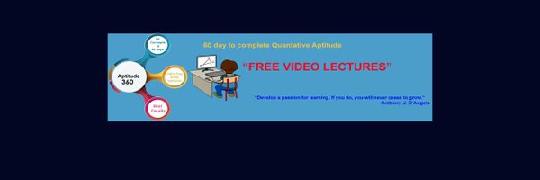 aptitude360 Profile Banner