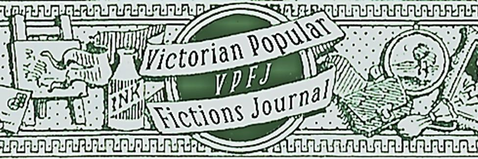 Victorian Popular Fictions Journal banner
