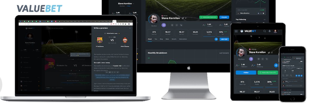 Valuebet - Bet Smarter banner