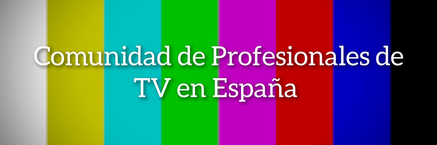 Comunidad de Profesionales de TV en España CPTVES banner