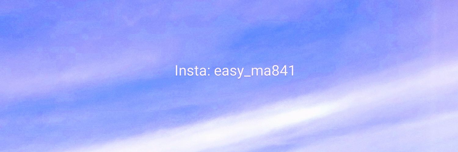 easy_ma84's profile banner image