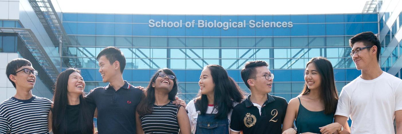 NTU School of Biological Sciences's banner