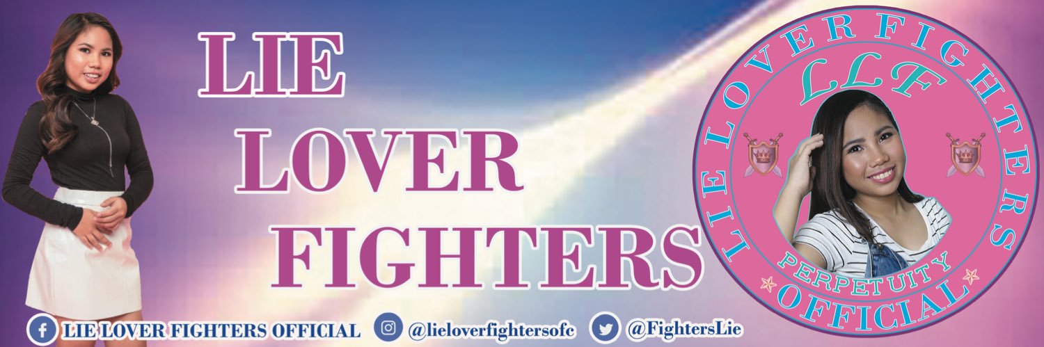 LIE LOVER FIGHTERS OFFICIAL banner