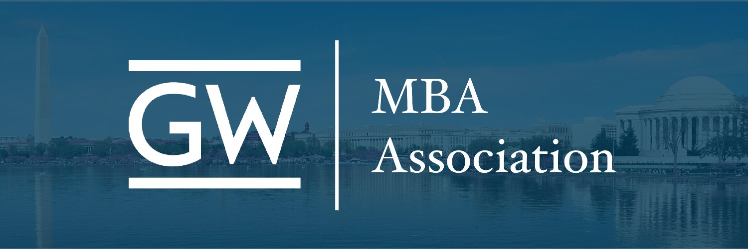 GW MBA Association banner