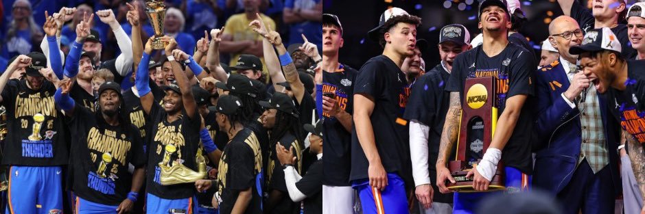 2025 National & NBA Champions 🏀 banner