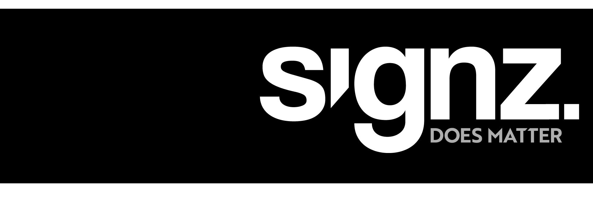 Signz. does matter banner