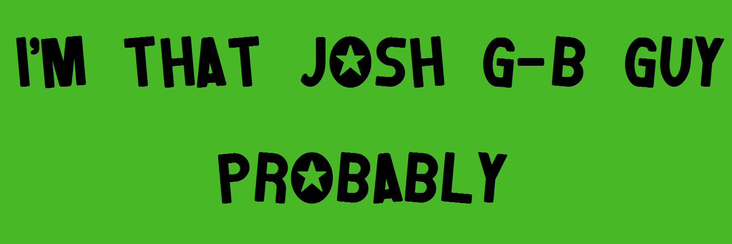 Josh G-B 🧄🍞 banner