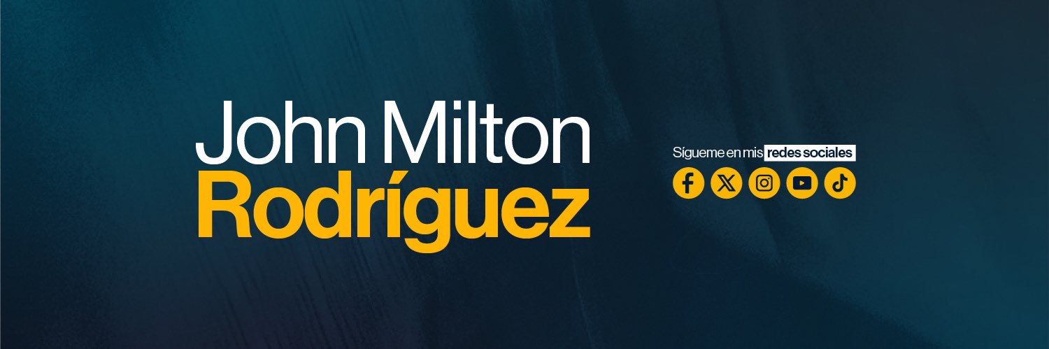 John Milton Rodríguez banner