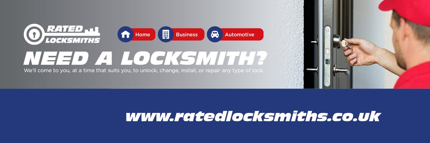 Rated Locksmiths banner