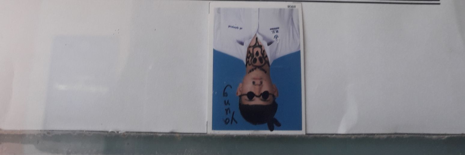 a banner