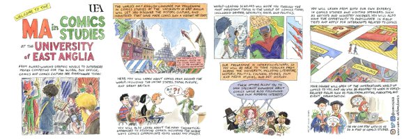 ComicsUEA Profile Banner