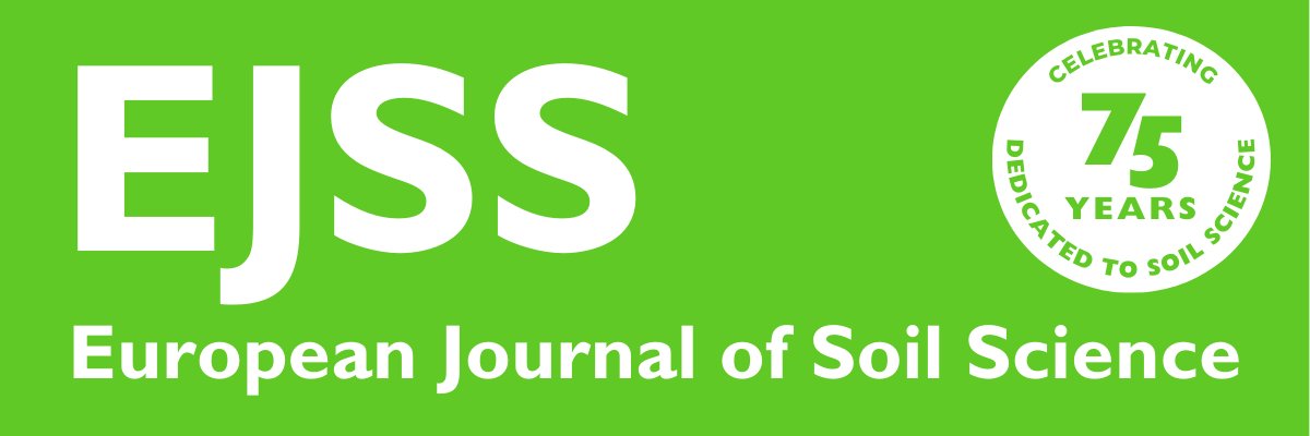 European Journal of Soil Science's banner