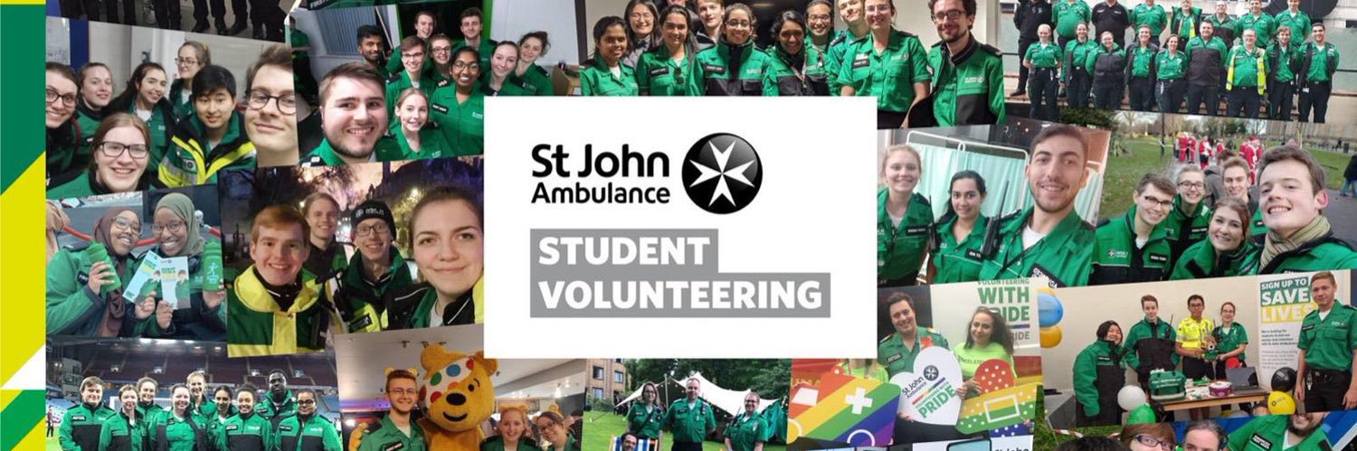 SJA London & South Student Volunteering banner