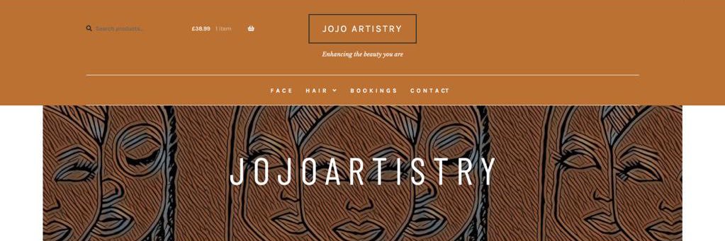 JoJo Artistry banner