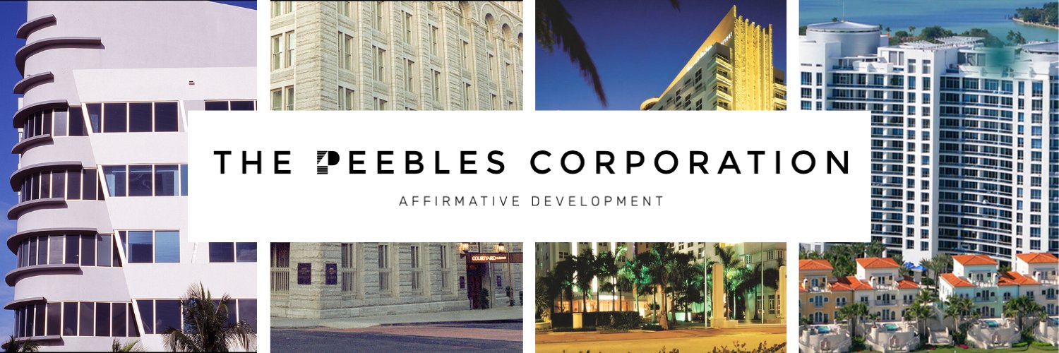 The Peebles Corporation banner