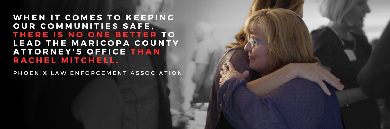 Maricopa County Attorney Rachel Mitchell's banner