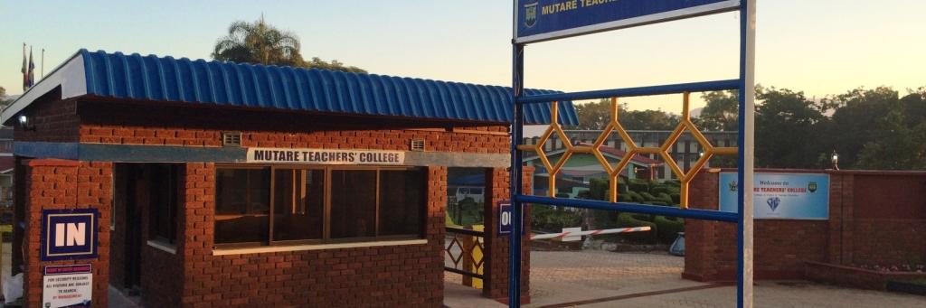 Mutare Teachers' College banner