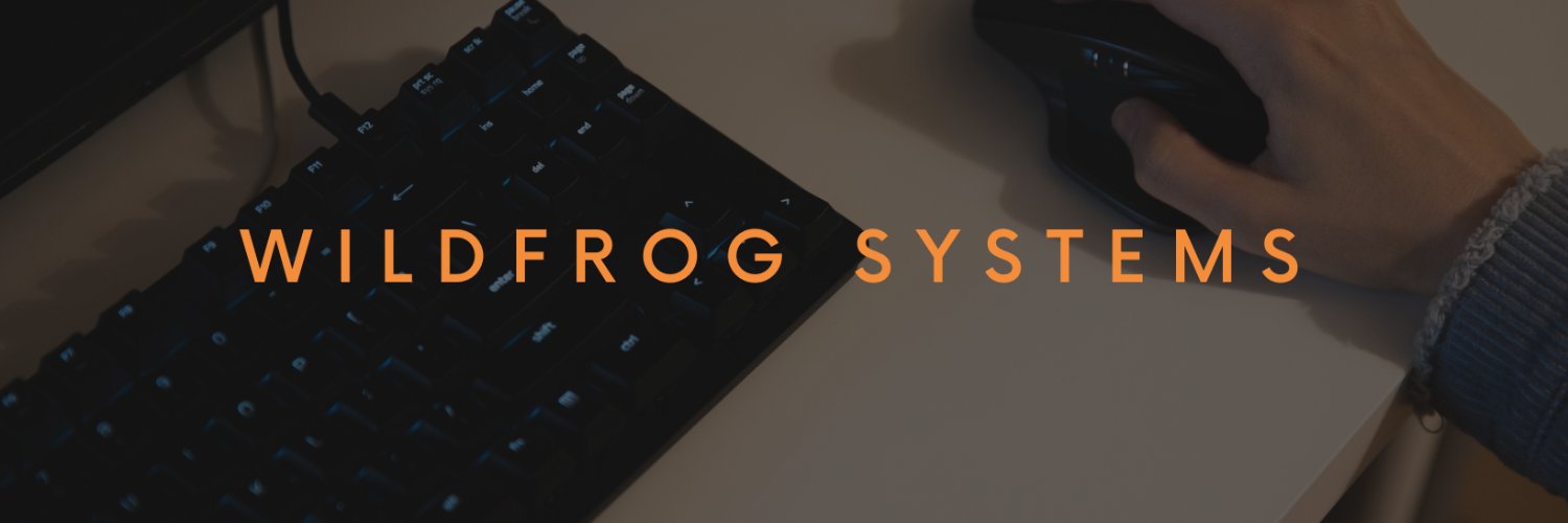 WildFrogSystems's profile banner image