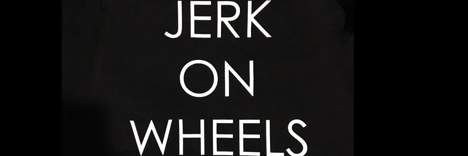 JERK ON WHEELS banner