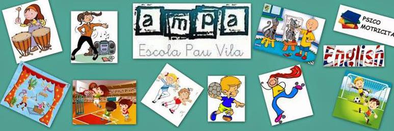 AMPA Pau Vila banner