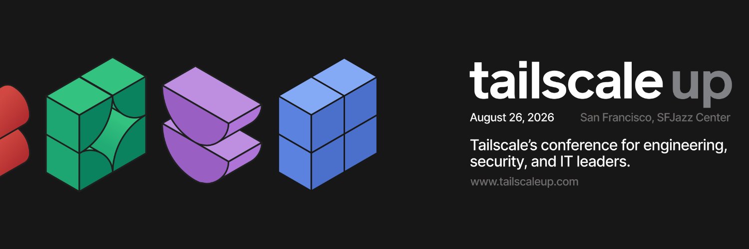 Tailscale banner