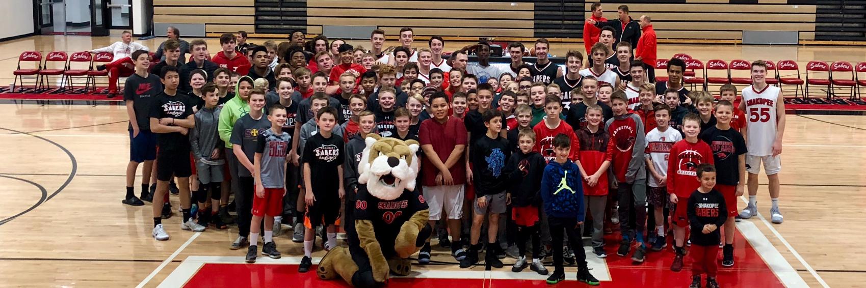 Shakopee Boys Basketball Association banner