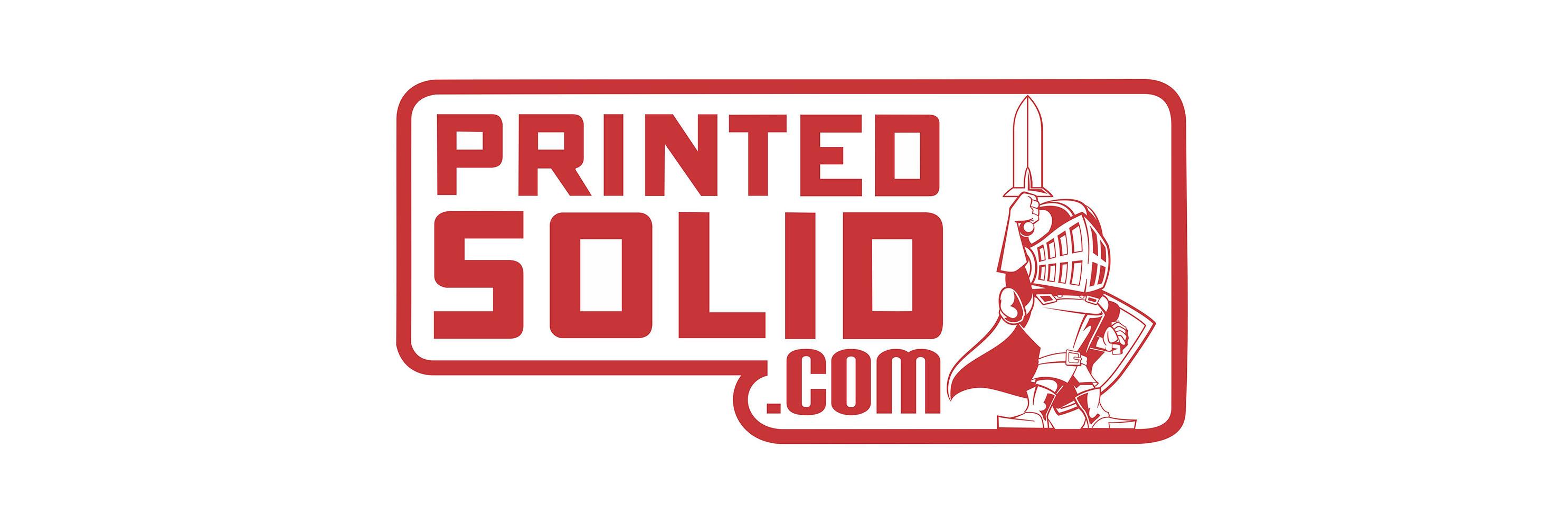 Printed Solid's banner