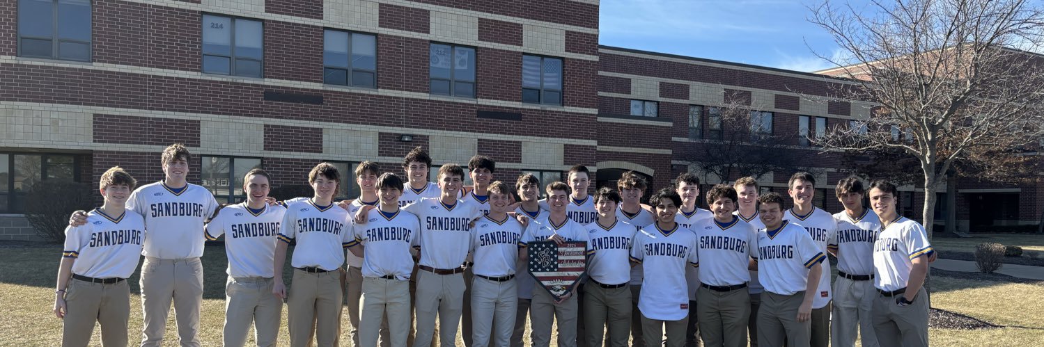 Sandburg Baseball banner