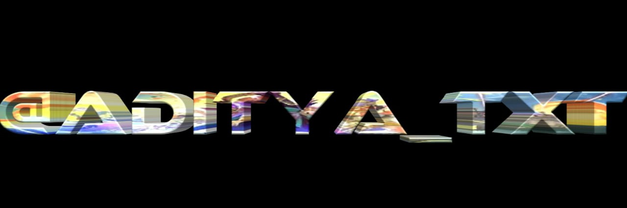 aditya_txt's profile banner image