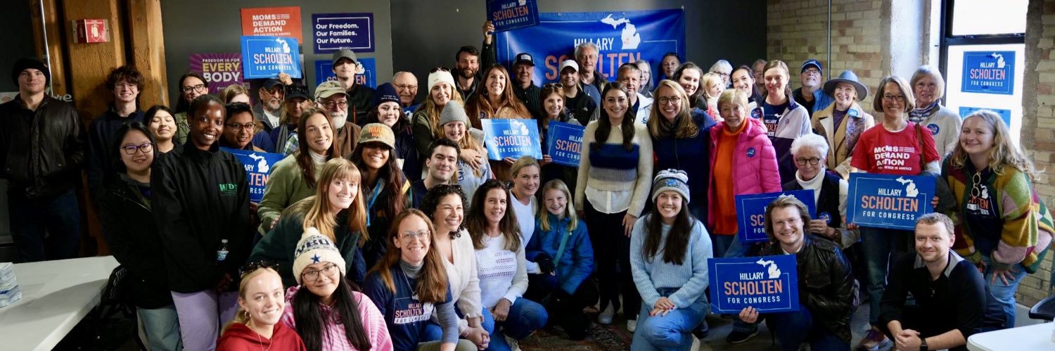 Hillary Scholten's banner