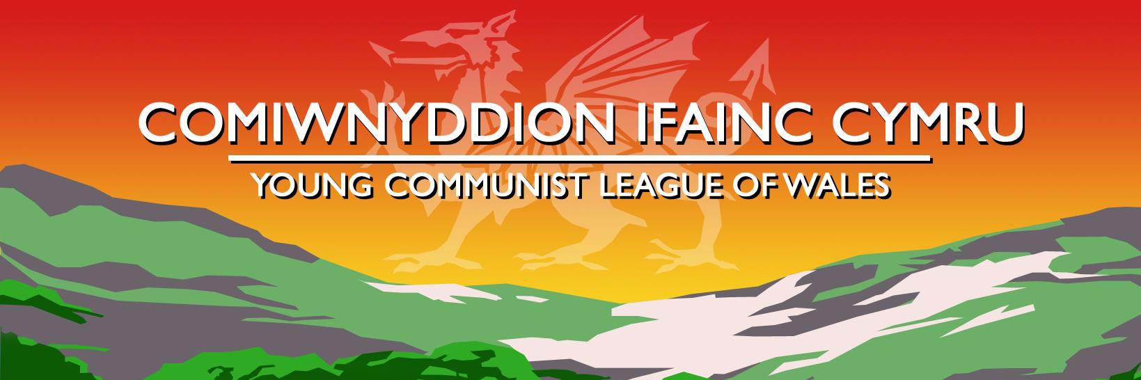 Wales - Young Communist League's banner