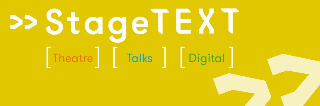 Stagetext banner